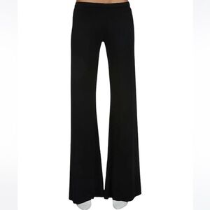 Michael Lauren Wide Leg Pants Navy Blue Size Large